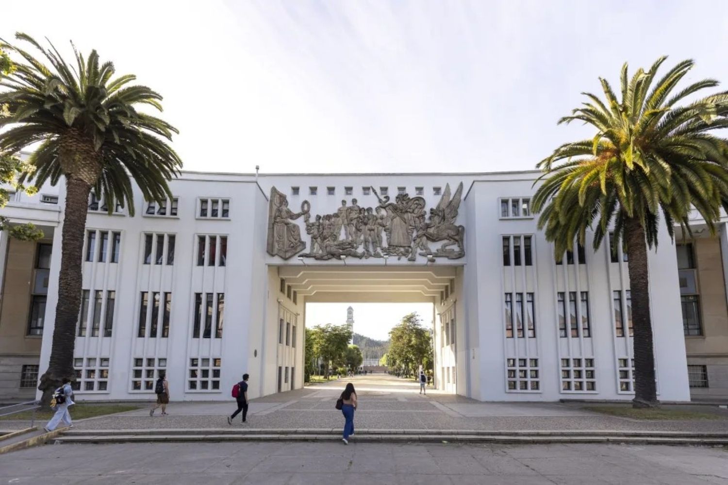 Facultad de Ciencias Biológicas – Arco de la Universidad de Concepción, ícono de la UdeC.
